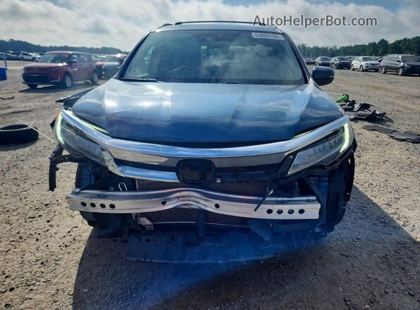 5FNYF5H63MB004803 2021 HONDA PILOT Blue Front view