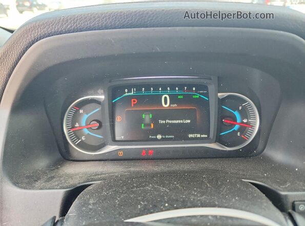 5FNYF5H63MB004803 2021 HONDA PILOT Blue Instrument cluster view