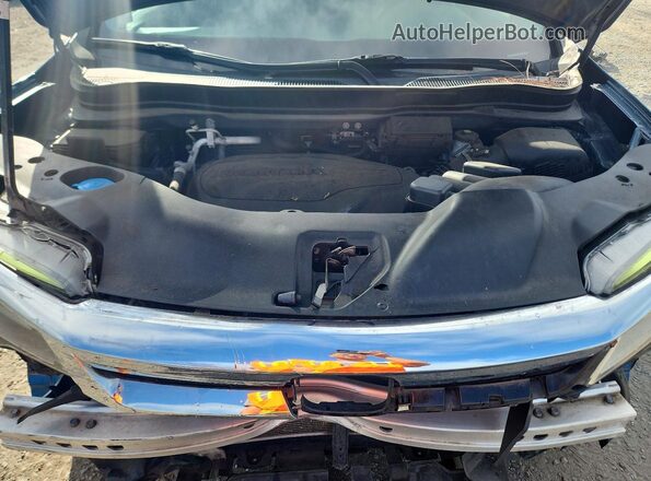 5FNYF5H63MB004803 2021 HONDA PILOT Blue Engine compartment view