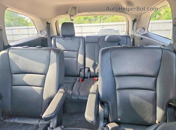 5FNYF5H64KB001020 2019 HONDA PILOT Black Rear seats view