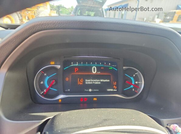 5FNYF5H64KB001020 2019 HONDA PILOT Black Instrument cluster view