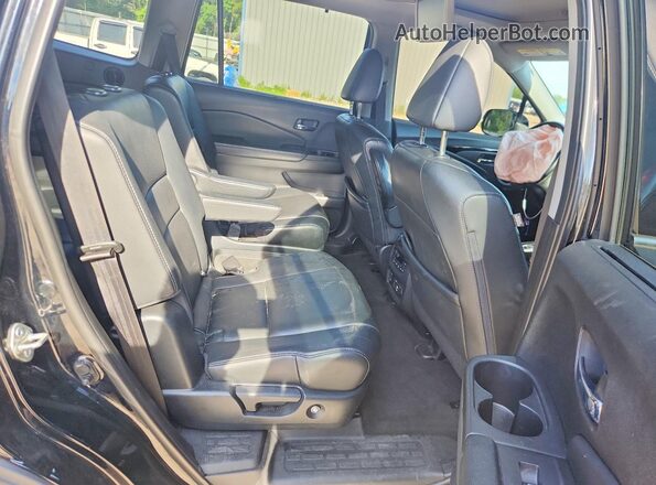 5FNYF5H64KB001020 2019 HONDA PILOT Black Rear interior view