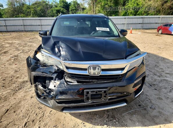 5FNYF5H64KB001020 2019 HONDA PILOT Black Front view