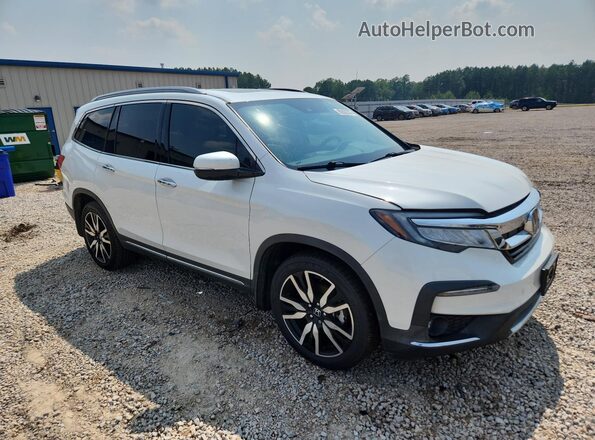 5FNYF5H64NB028478 2022 HONDA PILOT Белый Передняя правая четверть