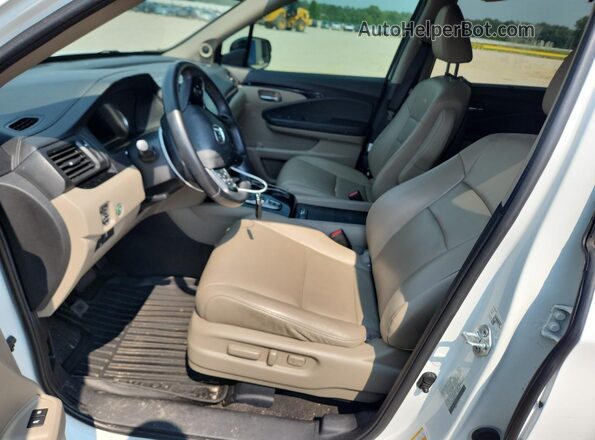 5FNYF5H64NB028478 2022 HONDA PILOT Белый Вид салона спереди