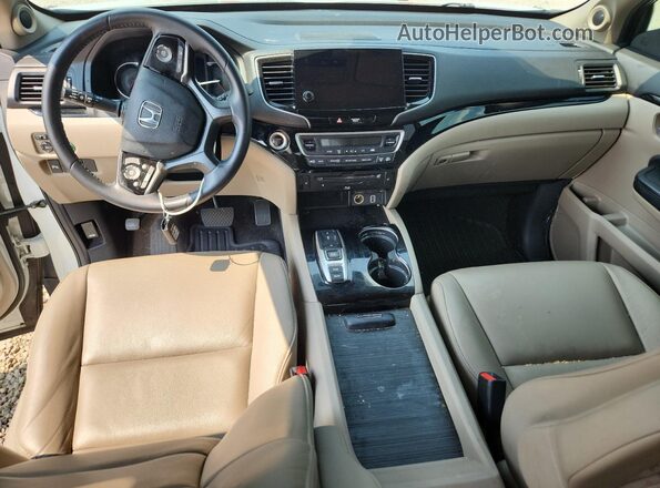 5FNYF5H64NB028478 2022 HONDA PILOT Белый Вид панели приборов