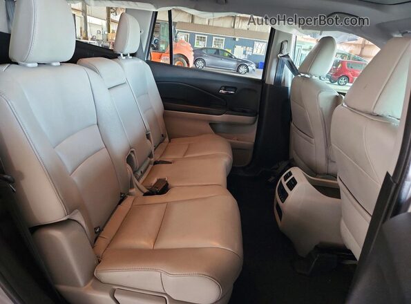 5FNYF5H66HB027336 2017 HONDA PILOT Серый Вид задней части салона