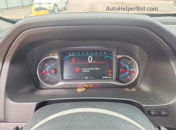 5FNYF5H68KB000999 2019 HONDA PILOT Black Widok zestawu wskaźników