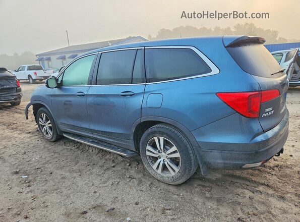5FNYF5H69HB021658 2017 HONDA PILOT Blue Rear left