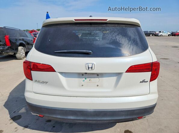 5FNYF5H71HB013868 2017 HONDA PILOT Белый Вид сзади
