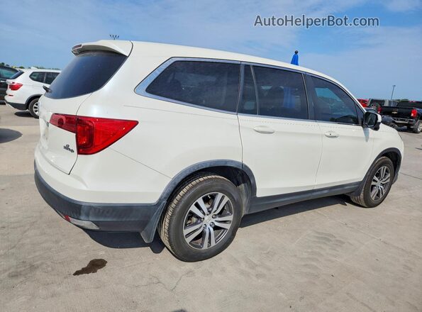 5FNYF5H71HB013868 2017 HONDA PILOT Белый Задняя правая четверть