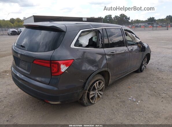 5FNYF5H72JB014694 2018 HONDA PILOT Gray Tył prawy