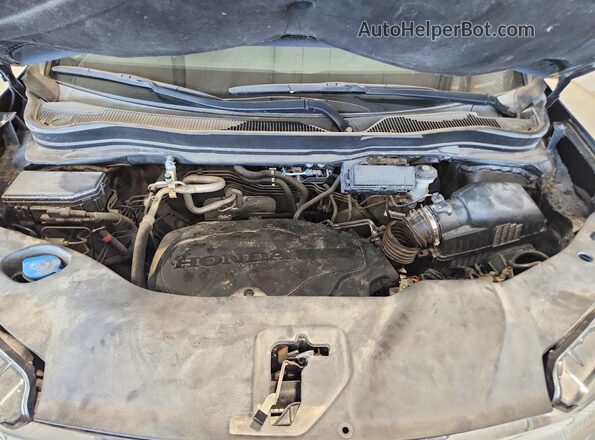 5FNYF5H74JB027592 2018 HONDA PILOT Black Вид підкапотного простору