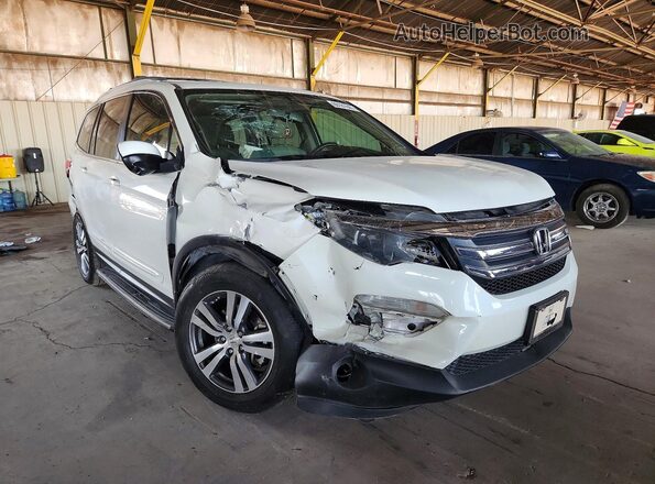 5FNYF5H7XHB033732 2017 HONDA PILOT White Передня права чверть
