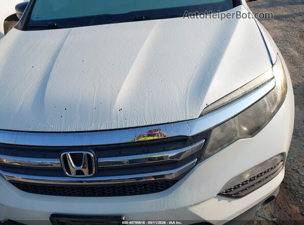5FNYF5H89JB015544 2018 HONDA PILOT White წინა ხედი