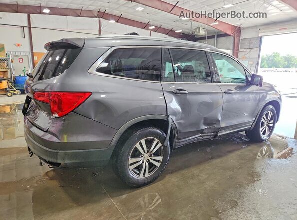 5FNYF5H8XHB009410 2017 HONDA PILOT Серый Задняя правая четверть