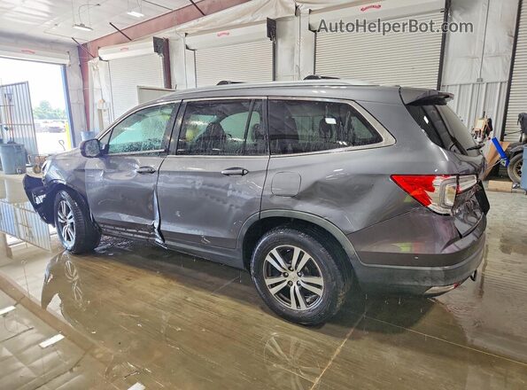 5FNYF5H8XHB009410 2017 HONDA PILOT Серый Задняя левая четверть