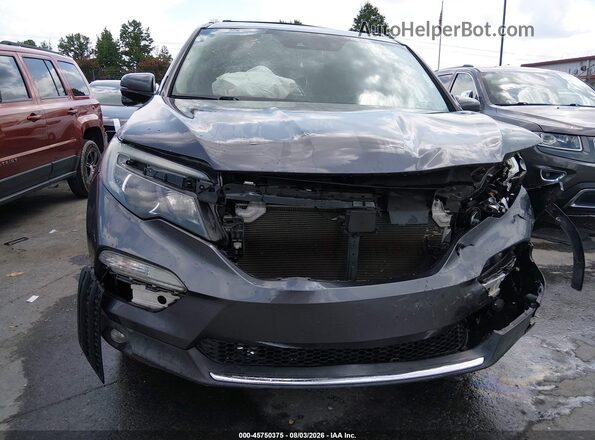 5FNYF5H90HB039654 2017 HONDA PILOT Gray 