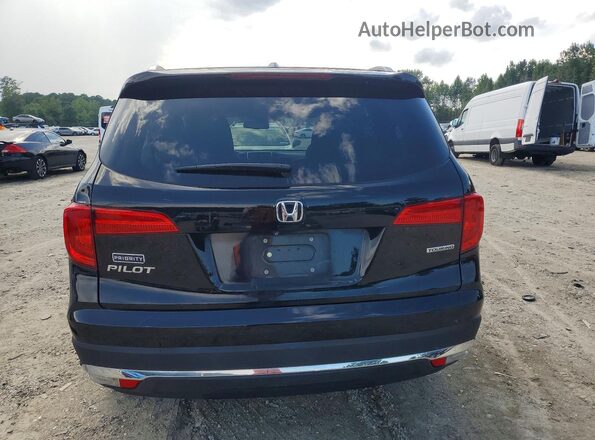 5FNYF5H90HB046734 2017 HONDA PILOT Черный Вид сзади