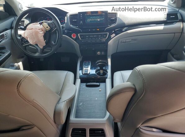 5FNYF5H90KB042464 2019 HONDA PILOT Серебряный Вид панели приборов