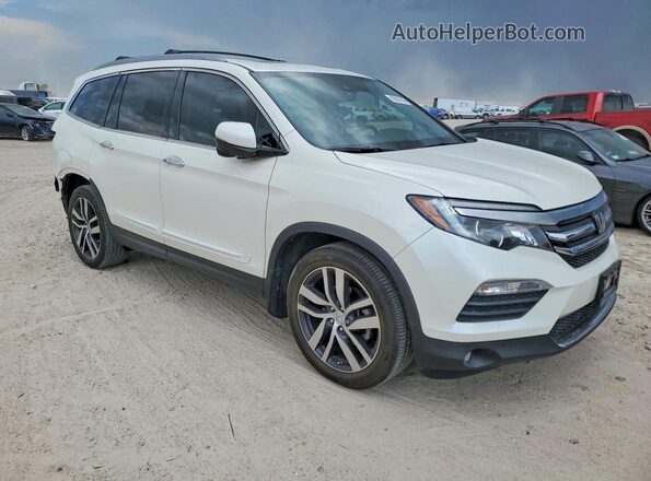 5FNYF5H92HB003691 2017 HONDA PILOT White Front right