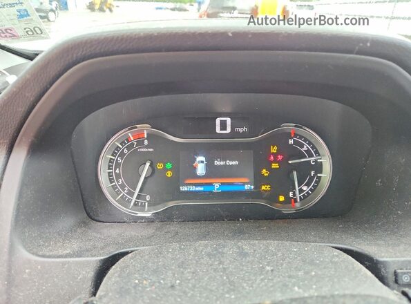 5FNYF5H92HB014061 2017 HONDA PILOT Silver ხელსაწყოთა პანელის ხედი