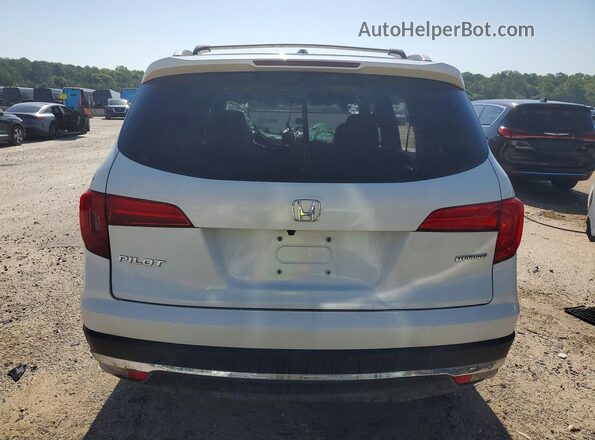 5FNYF5H92JB003003 2018 HONDA PILOT White Вид ззаду