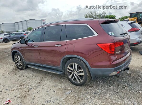 5FNYF5H93JB014365 2018 HONDA PILOT Коричневый Задняя левая четверть