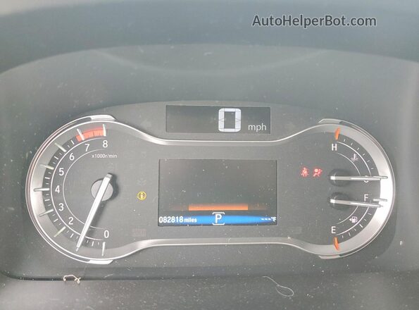 5FNYF5H93JB014365 2018 HONDA PILOT Коричневый Вид щитка приборов