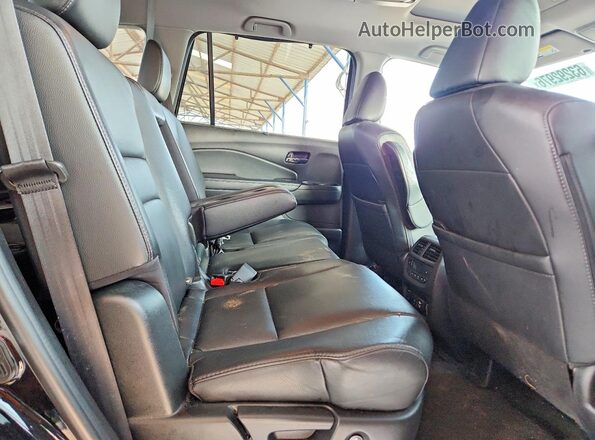 5FNYF5H93KB019924 2019 HONDA PILOT Black Հետևի նստատեղերի տեսք