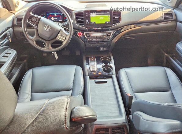 5FNYF5H93KB019924 2019 HONDA PILOT Black Առջևի վահանակի տեսք