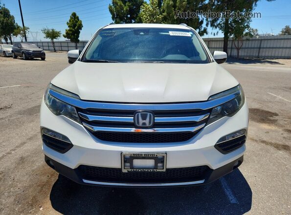 5FNYF5H95JB022628 2018 HONDA PILOT White Vista frontal