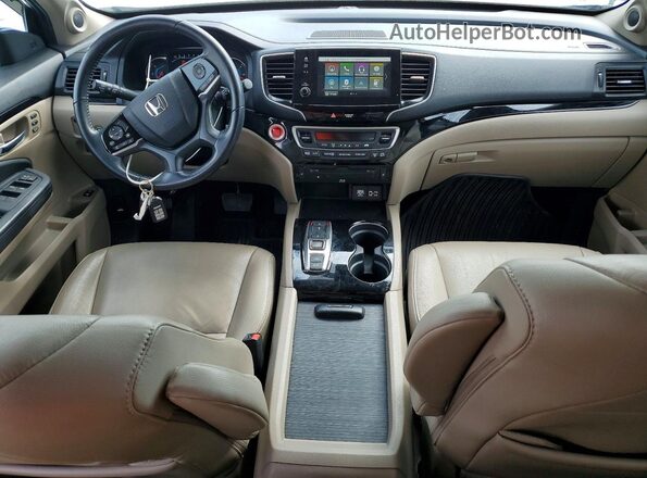 5FNYF5H96LB026027 2020 HONDA PILOT White წინა პანელის ხედი