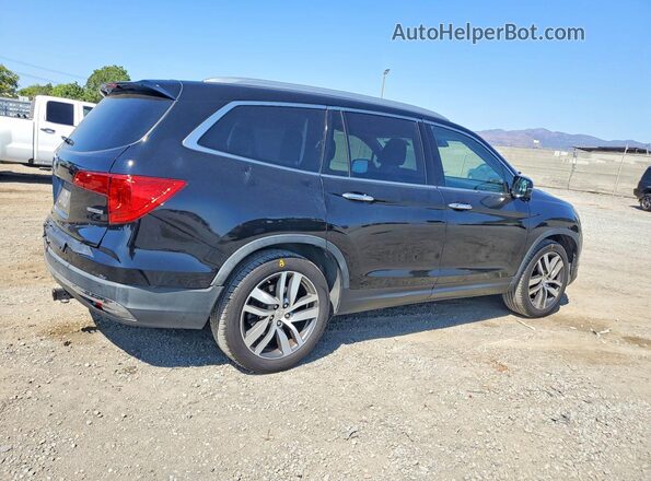 5FNYF5H97HB016193 2017 HONDA PILOT Black Tył prawy