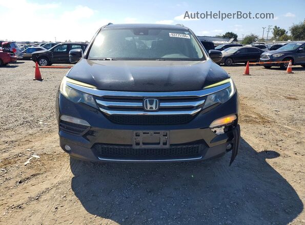5FNYF5H97HB016193 2017 HONDA PILOT Black Widok z przodu