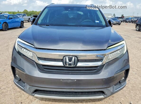 5FNYF5H97KB043174 2019 HONDA PILOT Gray Widok z przodu