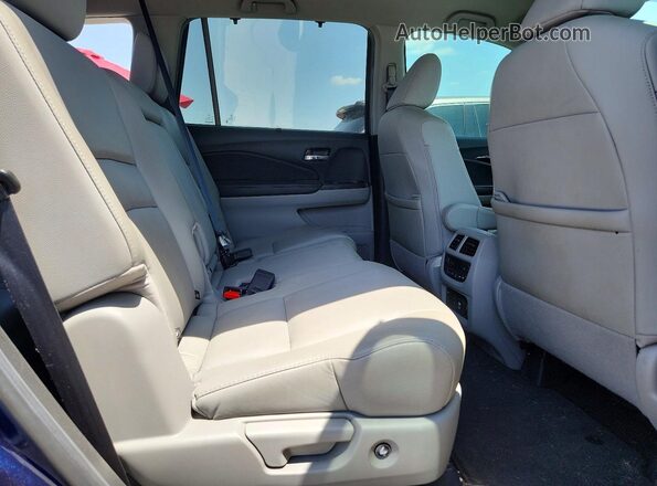 5FNYF5H97LB023184 2020 HONDA PILOT Blue უკანა სალონის ხედი