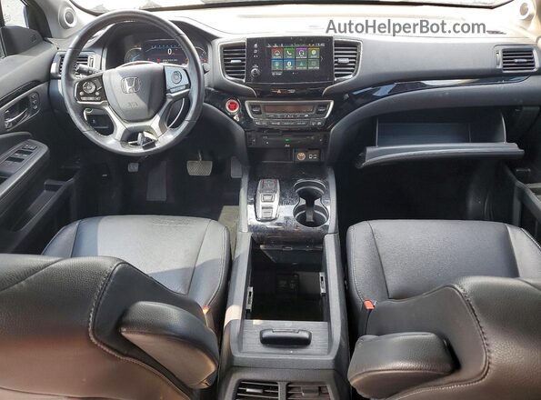 5FNYF5H99NB014716 2022 HONDA PILOT Black წინა პანელის ხედი