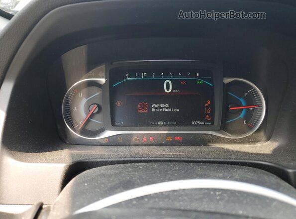 5FNYF5H99NB014716 2022 HONDA PILOT Black ხელსაწყოთა პანელის ხედი