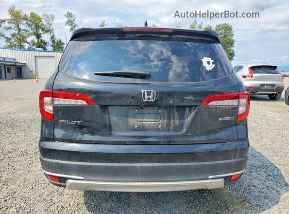 5FNYF5H99NB014716 2022 HONDA PILOT Black უკანა ხედი