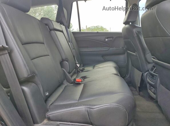 5FNYF5H99NB014716 2022 HONDA PILOT Black უკანა სალონის ხედი