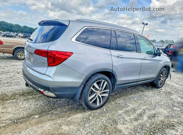 5FNYF5H9XJB007865 2018 HONDA PILOT Silver Trasero derecho