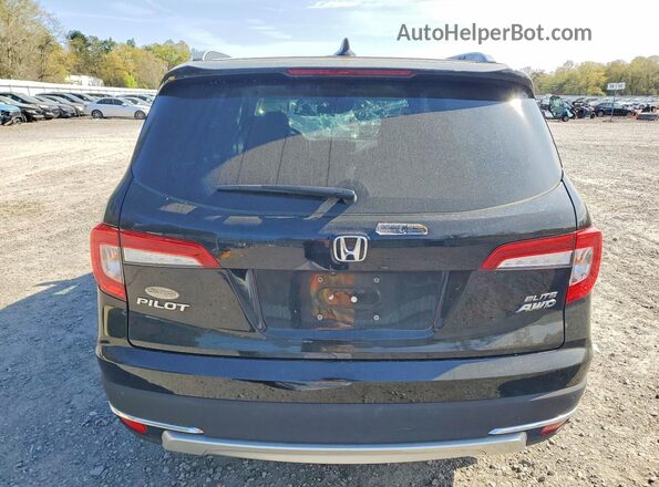 5FNYF6H00MB034486 2021 HONDA PILOT Black Հետևի տեսք
