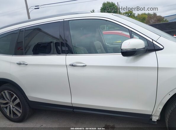 5FNYF6H01HB094783 2017 HONDA PILOT White Vista interior de 360 grados