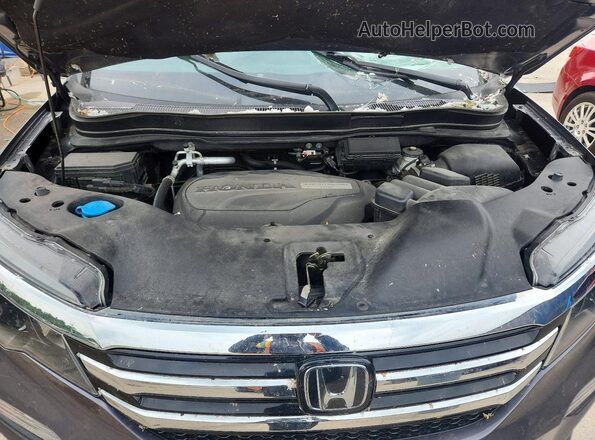 5FNYF6H02HB087275 2017 HONDA PILOT Gray უკანა სალონის ხედი