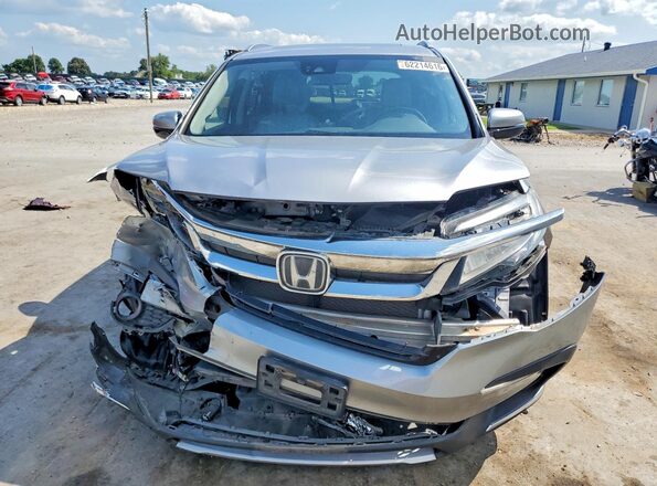 5FNYF6H02LB063518 2020 HONDA PILOT Silver Front view