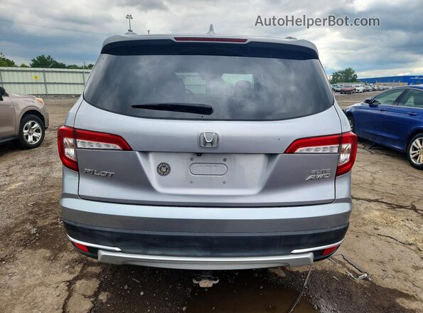 5FNYF6H02MB004180 2021 HONDA PILOT Silver უკანა ხედი