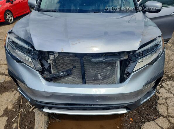 5FNYF6H02MB004180 2021 HONDA PILOT Silver ძრავის განყოფილების ხედი