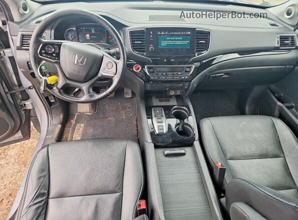 5FNYF6H02MB004180 2021 HONDA PILOT Silver წინა პანელის ხედი