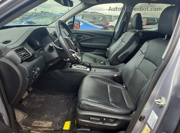 5FNYF6H02MB004180 2021 HONDA PILOT Silver წინა სალონის ხედი